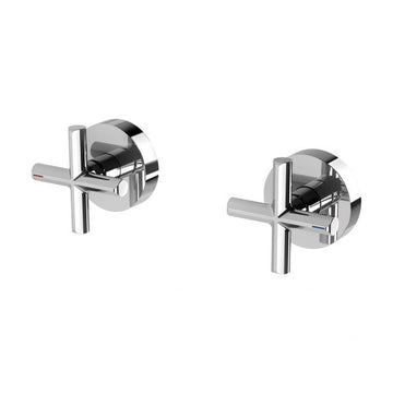 Vivid Slimline Plus Wall Top Assemblies Lead Free Chrome 119-0600-00-1