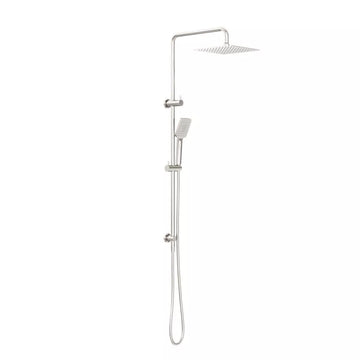 Square Twin Shower Brushed Nickel NR232105eBN