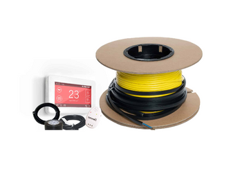 Thermoscreed Loose Wire Screed Heating Kit Size 27.5 Area 2.3-2.7 M2 Output 500 Amps 2.08 Resistance Ω 105.8 – Including Dual Thermostat 3053TD