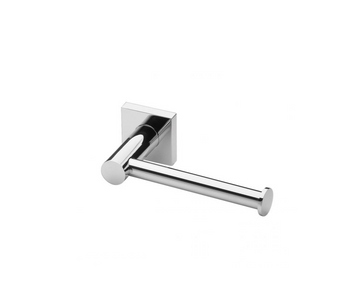 Radii Toilet Roll Holder Square Plate Chrome RS892 CHR