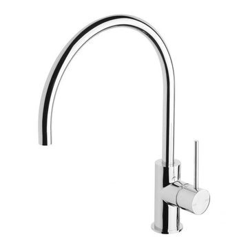 Vivid Slimline Sink Mixer 220mm Gooseneck Lead Free Chrome VS733-00-1