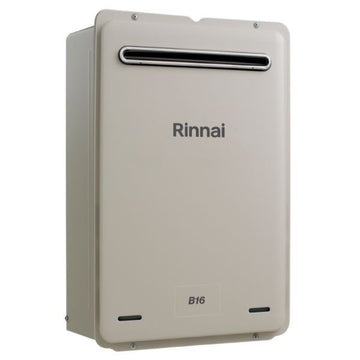 Rinnai B16 Natural Gas 60C Builders Continuous Flow Hot Water Heater B16N60A
