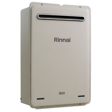 Rinnai B20 Natural Gas 60C Builders Continuous Flow Hot Water Heater B20N60A