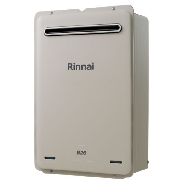Rinnai B26 Propane LP Gas 50C Builders Continuous Flow Hot Water Heater B26L50A