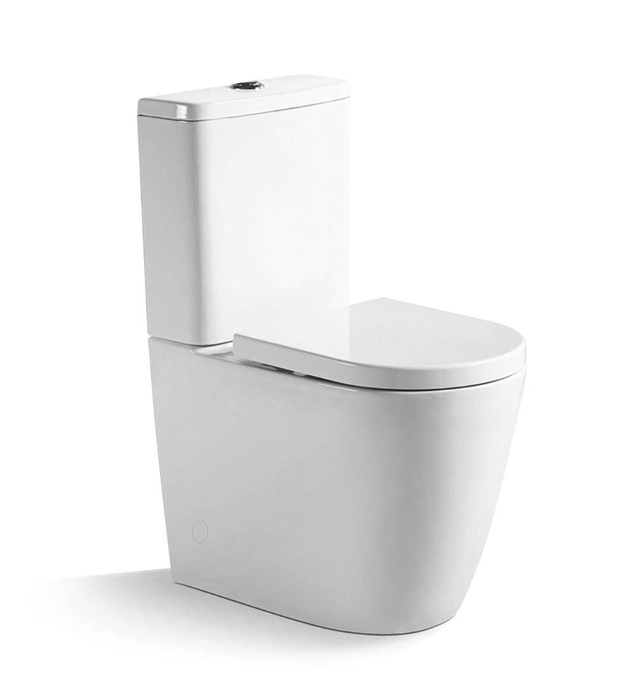Argent Vista HygienicFlush Back To Wall Toilet Suite 809911S4UB