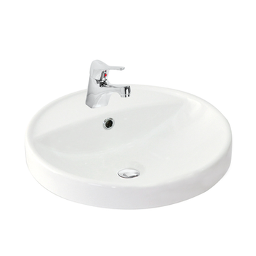 Argent Azure 450 Round Counter Top Basin 1 Tap Hole FC20TUL01