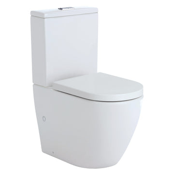 Koko BTW S-Trap 90-160 Toilet Suite Gloss White K002A