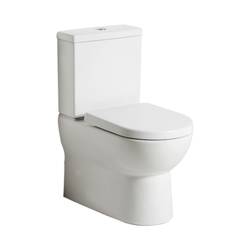 Argent Pace Hygienic Flush Back to Wall Toilet S&P Trap | Bottom Water Inlet 807901S4BB