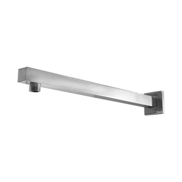 Argent Straight Square Wall Mounted Shower Arm 231614SQ